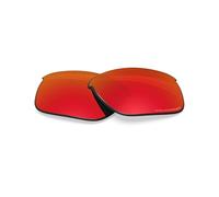 BlazerBuck Anti-salt Polarized Replacement Lenses for Oakley Thinlink OO9316/Thinlink Asian Fit OO9317 - Fire Red