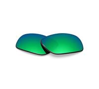 BlazerBuck Anti-salt Polarized Replacement Lenses for Oakley Turbine OO9263 - Emerald Green