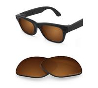 BlazerBuck Anti-salt Polarized Replacement Lenses for Ray-Ban Meta Blayzer Optics (Gen 2) RW7001 50mm - Amber