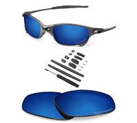 BlazerBuck Anti-salt Polarized Replacement Lenses & Sock Kit for Oakley Juliet - Midnight Blue