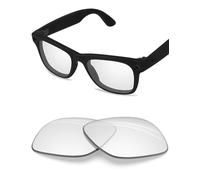 BlazerBuck Anti-salt Replacement Lenses Compatible with Ray-Ban Meta Wayfarer RW4006 | RW4012 (Gen 2) 50mm Smart Glasses - High Definition Clear