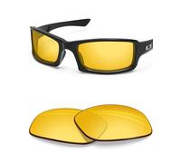 BlazerBuck Anti-salt Replacement Lenses for Oakley Fives Squared Sunglasses - High Intensity yellow