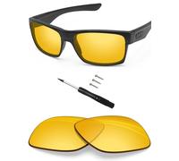 BlazerBuck Anti-salt Replacement Lenses for Oakley TwoFace OO9189 - High Intensity yellow