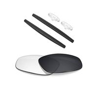 BlazerBuck Anti-salt Replacement Lenses & Sock Kit for Oakley Whisker - Clear Black Photochromic