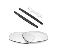 BlazerBuck Anti-salt Replacement Lenses & Sock Kit for Oakley Whisker - High Definition Clear
