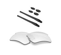 BlazerBuck Blue Light Blocking Polycarbonate Replacement Lenses for Oakley Flak 2.0 XL OO9188 - HD Clear