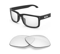 BlazerBuck Blue Light Blocking Polycarbonate Replacement Lenses for Oakley Holbrook XL OO9417 - HD Clear