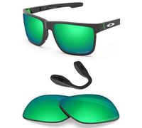 BlazerBuck Polarized Replacement Lenses & Nose Piecess for Oakley Crossrange OO9361 Sunglasses - Emerald Green