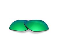BlazerBuck Polycarbonate Polarized Replacement Lenses for Oakley Breadbox OO9199 56mm - Emerald Green AR Coated