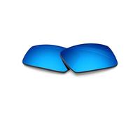 BlazerBuck Polycarbonate Polarized Replacement Lenses for Oakley Crankshaft OO9239 - Ice Blue AR Coated