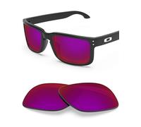 BlazerBuck Polycarbonate Polarized Replacement Lenses for Oakley Holbrook OO9102 - Burned Starry AR Coated