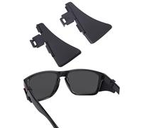 BlazerBuck Premium Glasses Side Shields, Flexible Slip on Side Shields for Oakley Holbrook/Holbrook XL/Holbrook XXL, Durable & Lightweight - Black