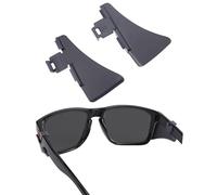 BlazerBuck Premium Glasses Side Shields, Flexible Slip on Side Shields for Oakley Holbrook/Holbrook XL/Holbrook XXL, Durable & Lightweight - Grey