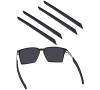BlazerBuck Replacement Ear Socks for Oakley Exchange OX8055 | Exchange R OX8184 | Exchange Sun OO9483 Eyeglass - Black + Black