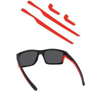 BlazerBuck Replacement Ear Socks for Oakley Mainlink/Mainlink XL Sunglass - Red