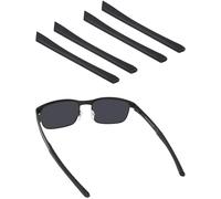 BlazerBuck Replacement Ear Socks for Oakley Surface Plate OX5132 | Sunder OX8123 | Saddle OX8165 Sunglass - Black + Black