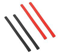 BlazerBuck Replacement Ear Socks for Oakley Tincup OX3184 / Tincup 0.5 OX5099 Eyeglass - Black + Red