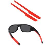 BlazerBuck Replacement Ear Socks for Oakley Valve OO9236 Sunglass - Red