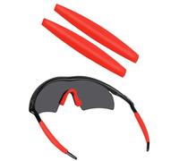 BlazerBuck Replacement Earsocks for Oakley M Frame Series Sunglasses - Red