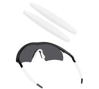 BlazerBuck Replacement Earsocks for Oakley M Frame Series Sunglasses - White