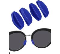 BlazerBuck Replacement Nose Pads Nose Piece for Oakley Frogskins Range OO9284/Asian Fit OO9284A/Frogskins Hybrid OO9289 Sunglasses - Standard Blue + Low Bridge Blue