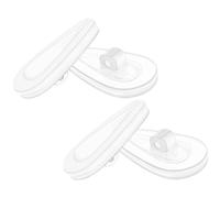 BlazerBuck Replacement Nose Pads Nose Piece for Oakley Fuller OX3227 Sunglasses - Clear&Clear