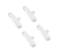 BlazerBuck Replacement Nose Pads Nose Piece for Oakley Gauge 3.2 Blade OX5128 Sunglasses - Clear&Clear