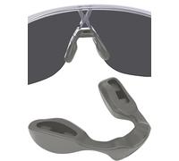 BLAZERBUCK Replacement Nose Pads Piece for Oakley Actuator OO9250-Standard Fit | Low Bridge Fit, Grey, Standard