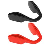 BlazerBuck Replacement Nose Piece Pads for Oakley Activate OX8173 Eyeglass - Black + Red