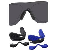 BlazerBuck Replacement Nose Piece Pads for Oakley EV Zero Series Sunglasses - Black + Blue