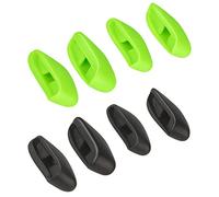 BlazerBuck Replacement Nose Piece Pads for Oakley Flak Jacket XLJ Sunglasses - Black + Green