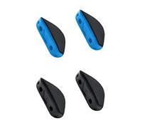 BlazerBuck Replacement Nose Piece Pads for Oakley Plank 2.0 OX8081 Eyeglass - Black + Light Blue