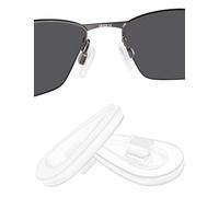 BlazerBuck Replacement Nose Piece Pads for Oakley Socket 5.5 OX3218 | Socket 5.0 OX3217 | Socket Ti OX5019 - Clear