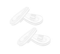 BlazerBuck Replacement Nose Piece Pads for Oakley Socket 5.5 OX3218 | Socket 5.0 OX3217 | Socket Ti OX5019 Clear + Clear