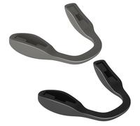 BlazerBuck Replacement Nose Piece Pads for Oakley Split Time OO4129 Sunglass - Black + Grey