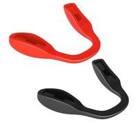 BlazerBuck Replacement Nose Piece Pads for Oakley Split Time OO4129 Sunglass - Black + Red