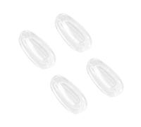 BlazerBuck Replacement Nose Piece Pads for Oakley Wingfold EVR OX5118 / Wingfold EVS OX5115 Eyeglass - Clear + Clear