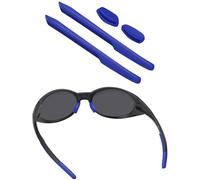 BlazerBuck Replacement Sock Kits Earsocks & Nosepieces for Oakley Eye Jacket Redux OO9438 Sunglass - Blue