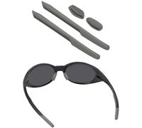 BlazerBuck Replacement Sock Kits Earsocks & Nosepieces for Oakley Eye Jacket Redux OO9438 Sunglass - Grey