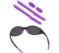 BlazerBuck Replacement Sock Kits Earsocks & Nosepieces for Oakley Eye Jacket Redux OO9438 Sunglass - Purple
