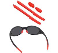 BlazerBuck Replacement Sock Kits Earsocks & Nosepieces for Oakley Eye Jacket Redux OO9438 Sunglass - Red