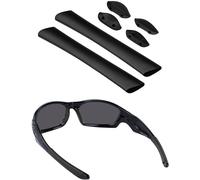 BlazerBuck Replacement Sock Kits Earsocks & Nosepieces for Oakley Straight Jacket 2007 Sunglass - Black