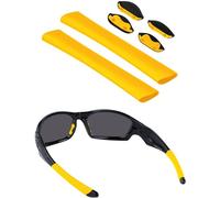 BlazerBuck Replacement Sock Kits Earsocks & Nosepieces for Oakley Straight Jacket 2007 Sunglass - Yellow