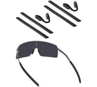 BlazerBuck Replacement Sock Kits Earsocks & Nosepieces for Oakley Sutro TI OO6013 Sunglass - Black + Black