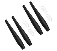 BlazerBuck Sock Kits Earsocks & Nosepieces for Oakley Crosshair 2.0 OO4044 Sunglass - Black + Black