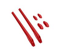 BlazerBuck Sock Kits Earsocks & Nosepieces for Oakley Flak 2.0 XL Sunglass - Red