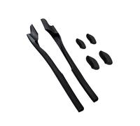 BlazerBuck Sock Kits Earsocks & Nosepieces for Oakley Half Jacket 2.0 XL Sunglass - Black