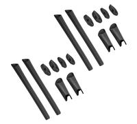 BlazerBuck Sock Kits Earsocks & Nosepieces for Oakley Half Jacket XLJ Sunglass - Black + Black