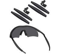 BlazerBuck Sock Kits Earsocks & Nosepieces for Oakley M Frame Series Sunglass - Black + Black