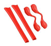 BlazerBuck Sock Kits Earsocks & Nosepieces for Oakley Radar Path Pitch Sunglass - Red